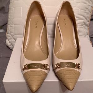 Coach Kitten heels